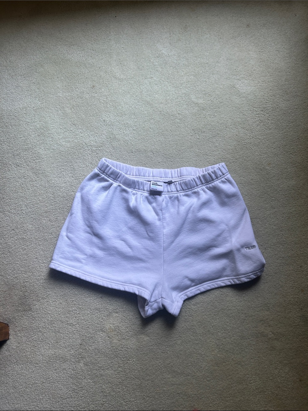 Aritzia sweat fleece perfect fit shorts